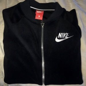 Velvet Nike zip up